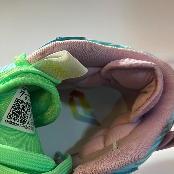UNRELEASED | Adidas Dame 8 “Rainbow” – Men’s Size 7 (New, No Box) | SAMPLE